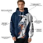 utsa roadrunners dynamic slash orange white hoodie best selling