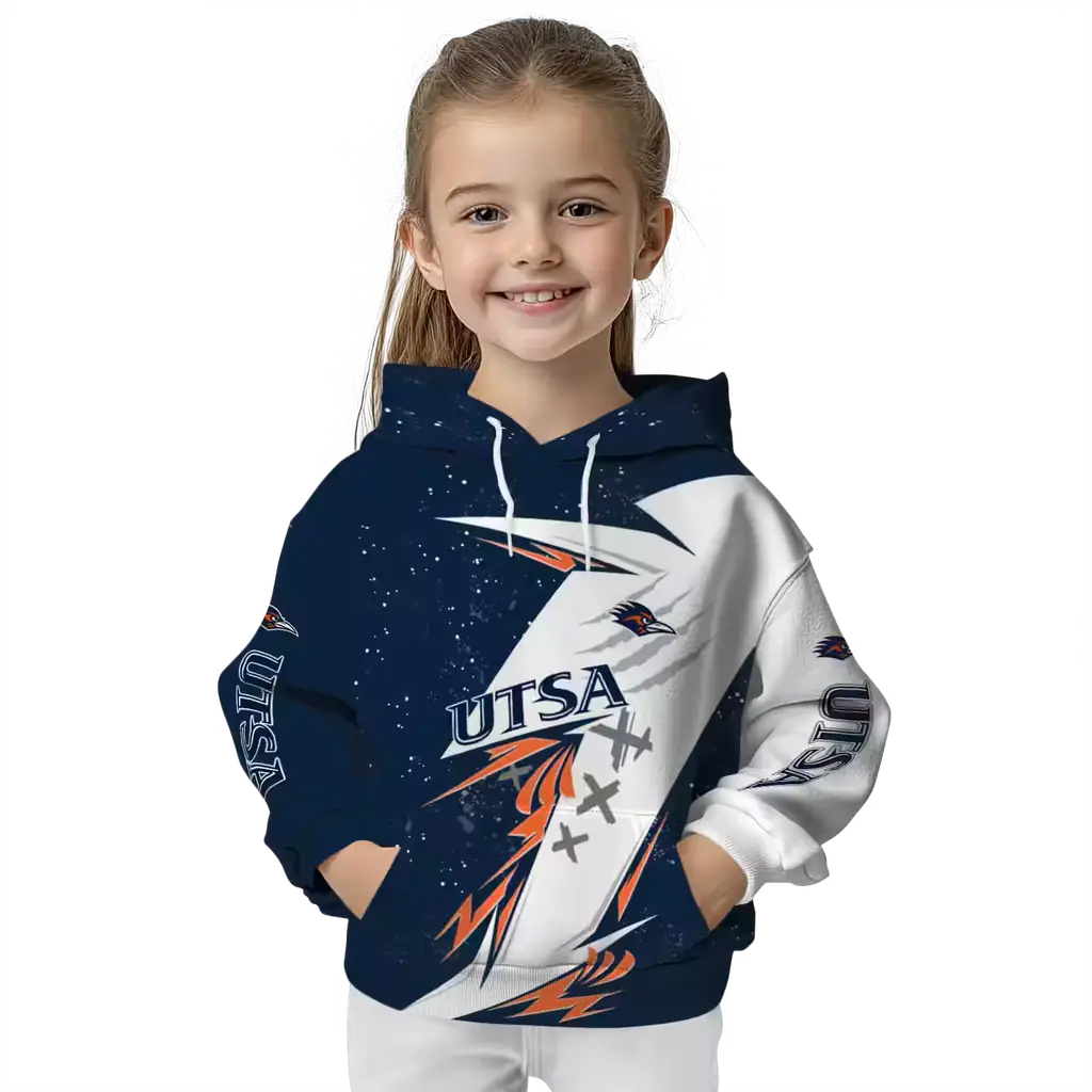 utsa roadrunners dynamic slash orange white hoodie top rated utsa roadrunners dynamic slash orange white hoodie top rated