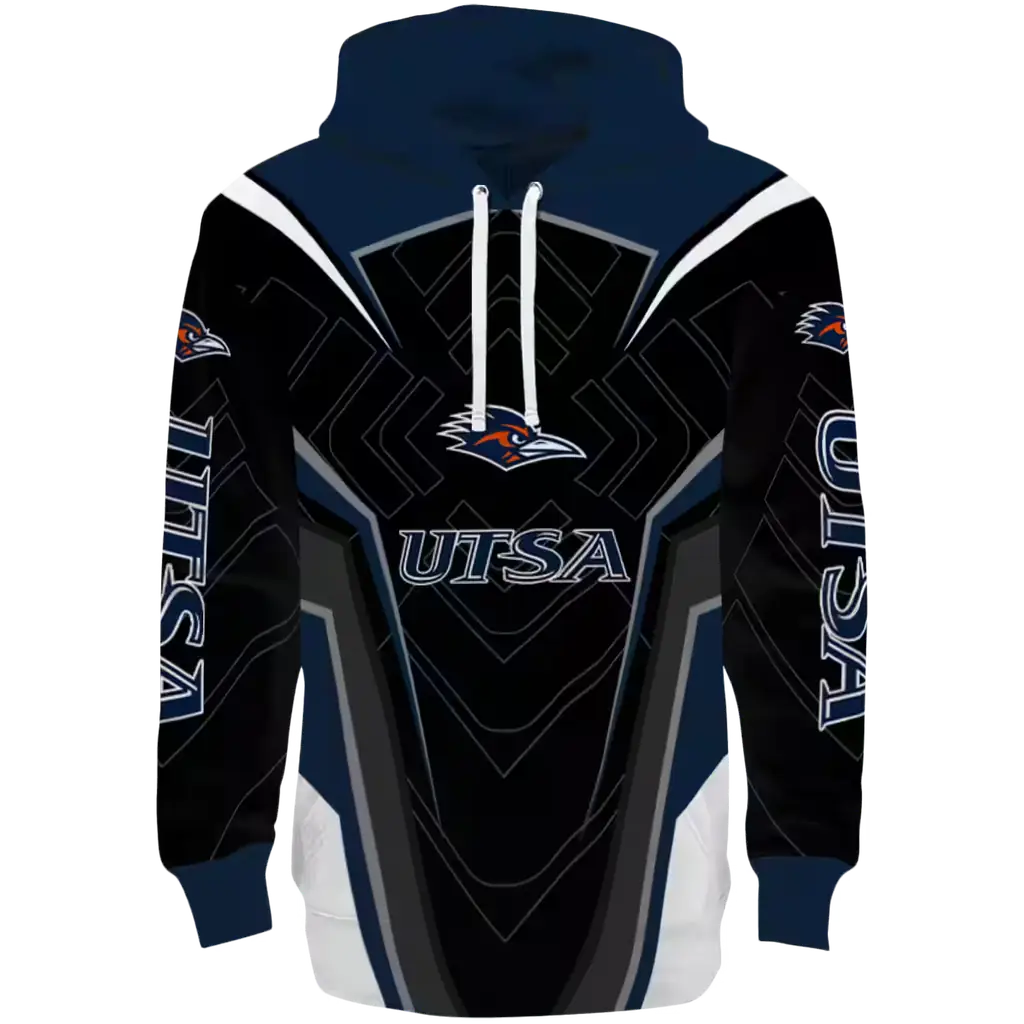 utsa roadrunners futuristic pattern orange black hoodie best selling utsa roadrunners futuristic pattern orange black hoodie best selling
