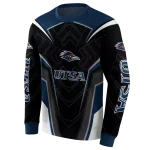 utsa roadrunners futuristic pattern orange black hoodie best selling