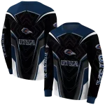 utsa roadrunners futuristic pattern orange black hoodie best selling