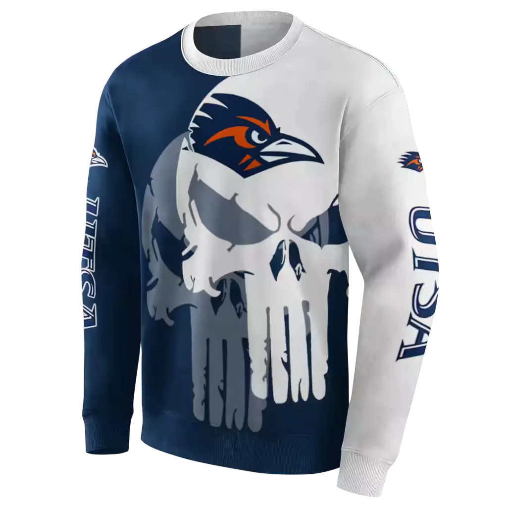 utsa roadrunners graphic punisher orange white hoodie new arrival utsa roadrunners graphic punisher orange white hoodie new arrival