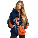 utsa roadrunners heartbeat graphic orange hoodie best selling