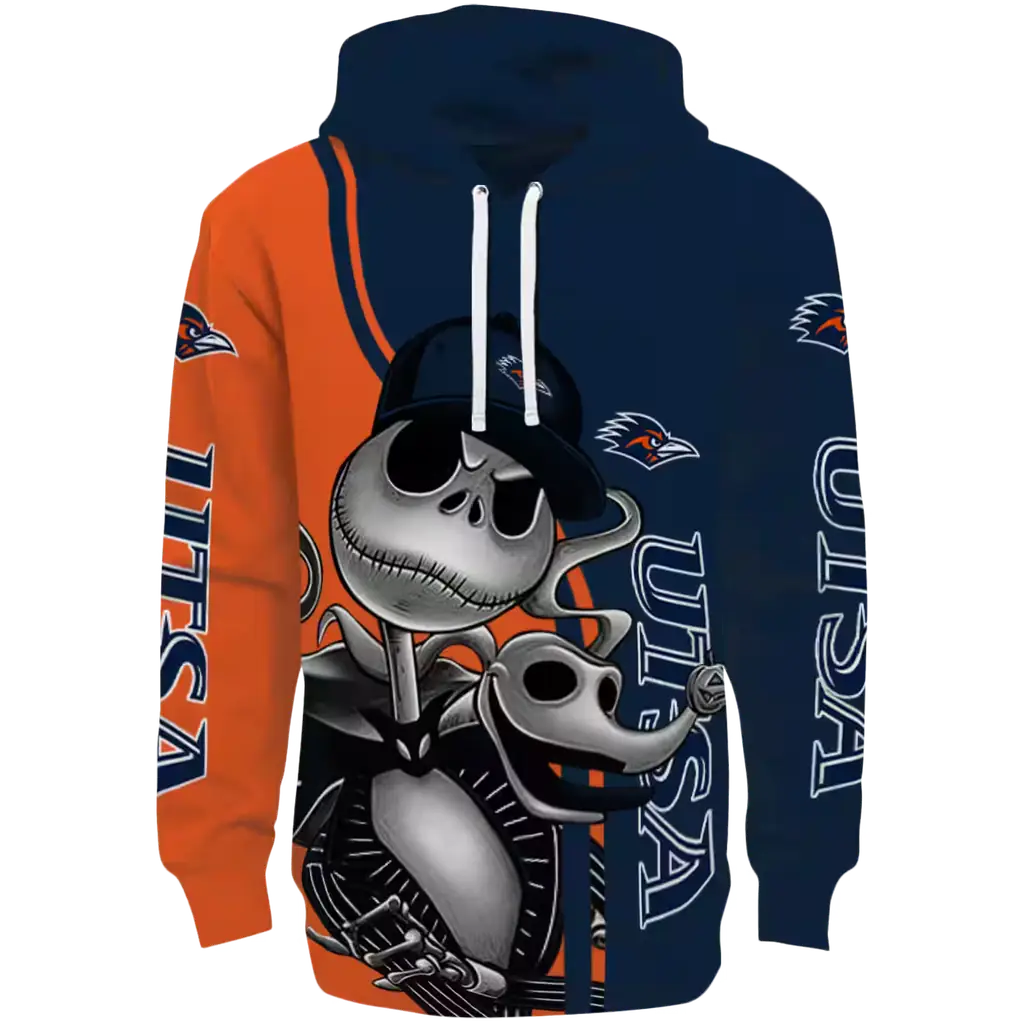 utsa roadrunners jack skellington orange hoodie best selling utsa roadrunners jack skellington orange hoodie best selling