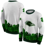 utsa roadrunners lucky motif white green hoodie best selling
