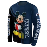 utsa roadrunners mickey mouse orange black hoodie best selling