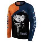 utsa roadrunners skull punisher blue black hoodie best selling