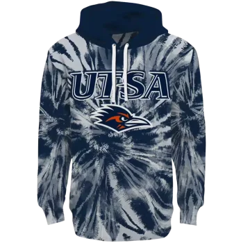 utsa roadrunners tie dye pattern orange hoodie best selling
