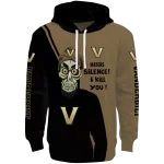 vanderbilt commodores achmed skull black hoodie best selling