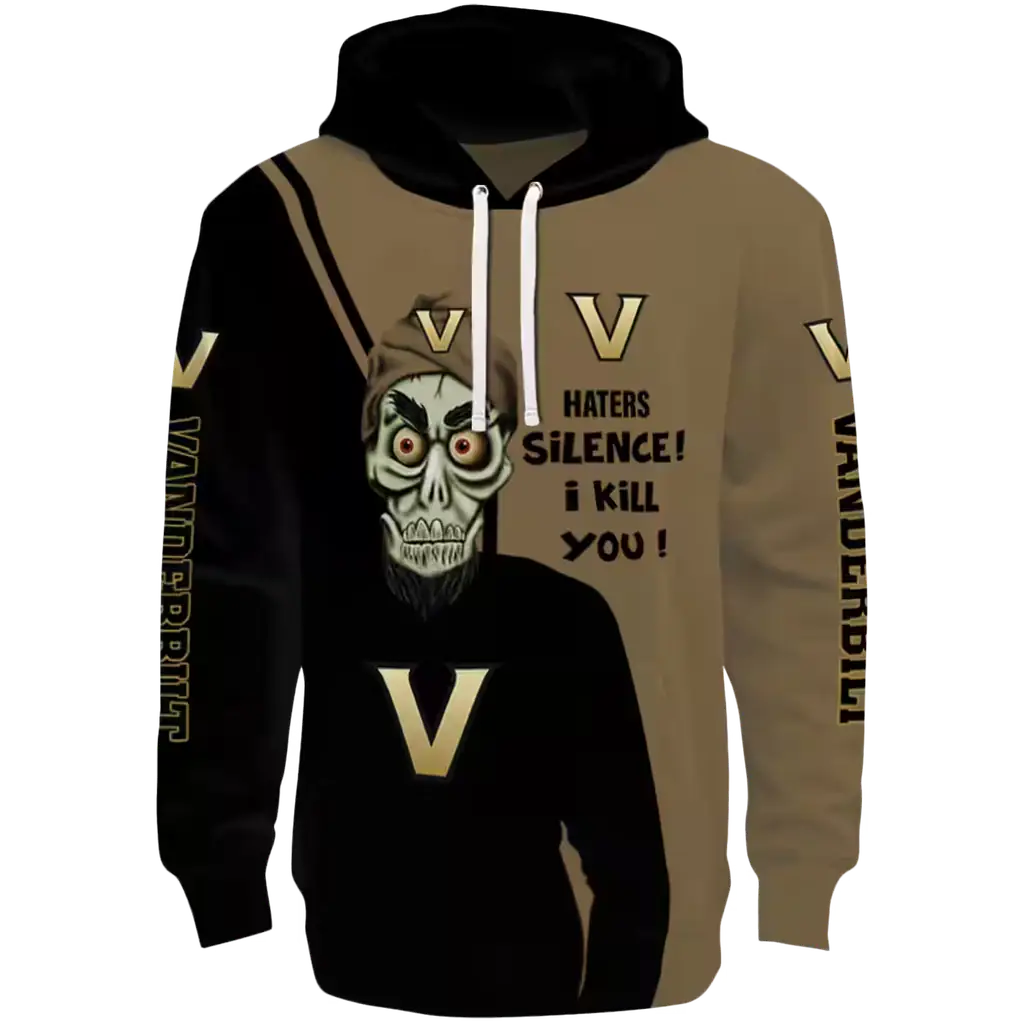 vanderbilt commodores achmed skull black hoodie best selling vanderbilt commodores achmed skull black hoodie best selling