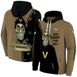 vanderbilt commodores achmed skull black hoodie best selling