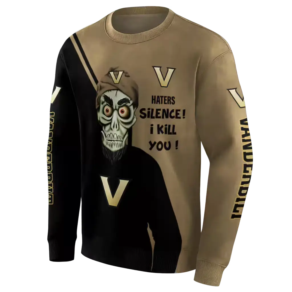 vanderbilt commodores achmed skull black hoodie new arrival vanderbilt commodores achmed skull black hoodie new arrival