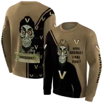 vanderbilt commodores achmed skull black hoodie best selling