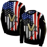 vanderbilt commodores american pride black hoodie best selling