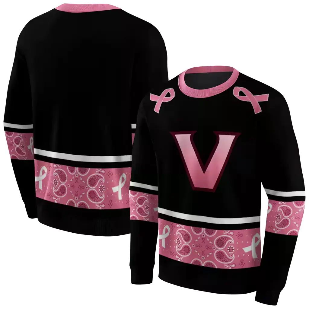 vanderbilt commodores awareness ribbon black pink hoodie premium grade vanderbilt commodores awareness ribbon black pink hoodie premium grade