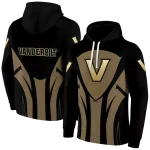 vanderbilt commodores concentric lines black hoodie best selling