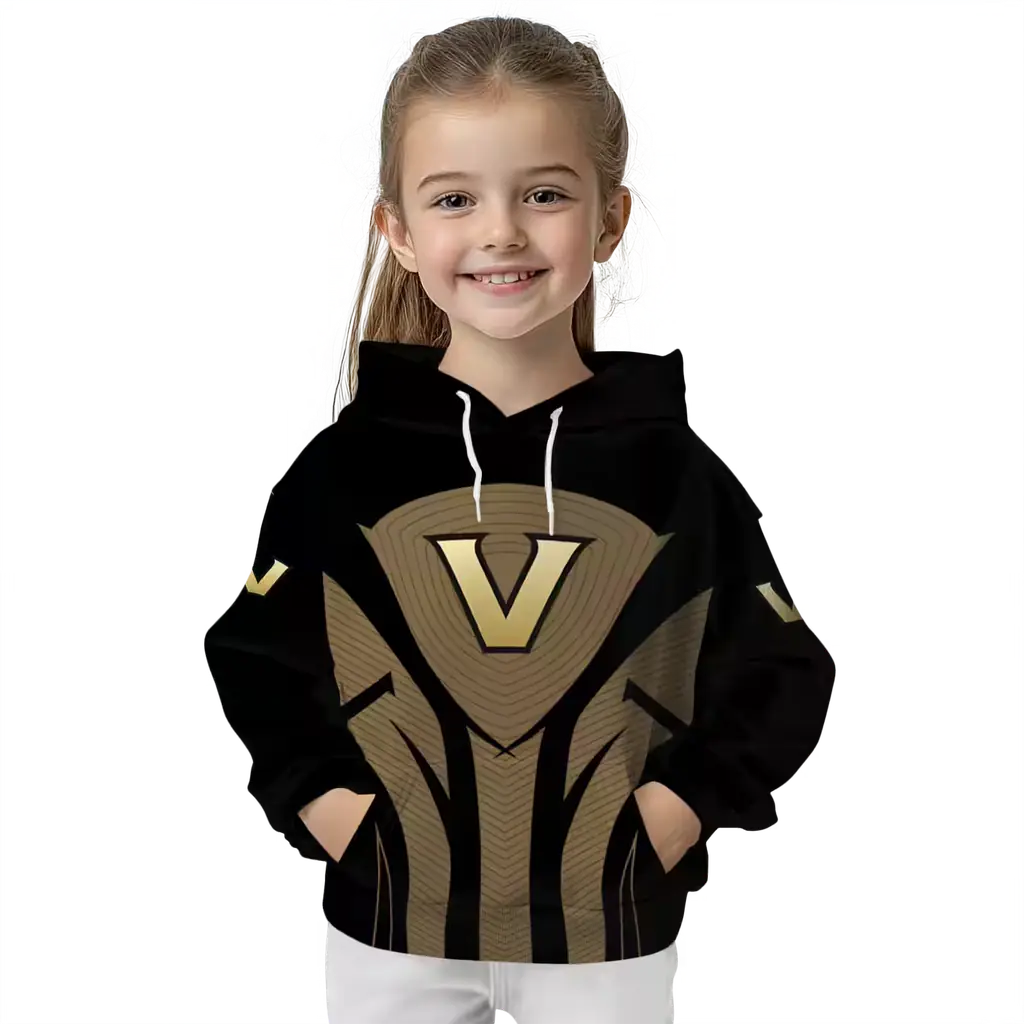 vanderbilt commodores concentric lines black hoodie top rated vanderbilt commodores concentric lines black hoodie top rated