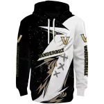 vanderbilt commodores dynamic slash black white hoodie best selling