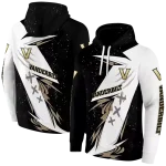 vanderbilt commodores dynamic slash black white hoodie best selling
