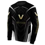 vanderbilt commodores futuristic pattern black hoodie best selling