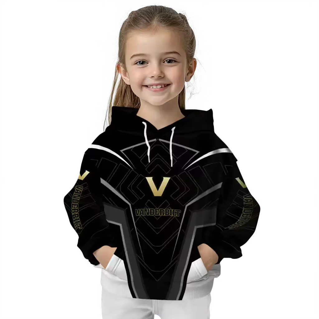 vanderbilt commodores futuristic pattern black hoodie top rated vanderbilt commodores futuristic pattern black hoodie top rated
