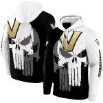 vanderbilt commodores graphic punisher black white hoodie best selling