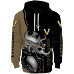 vanderbilt commodores jack skellington black hoodie best selling