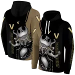 vanderbilt commodores jack skellington black hoodie best selling