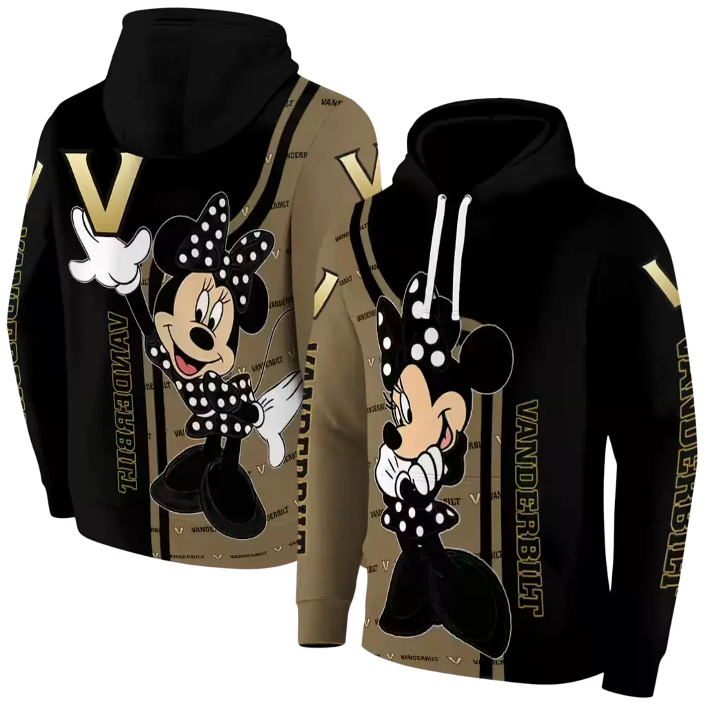 vanderbilt commodores minnie mouse black hoodie fashion forward vanderbilt commodores minnie mouse black hoodie fashion forward