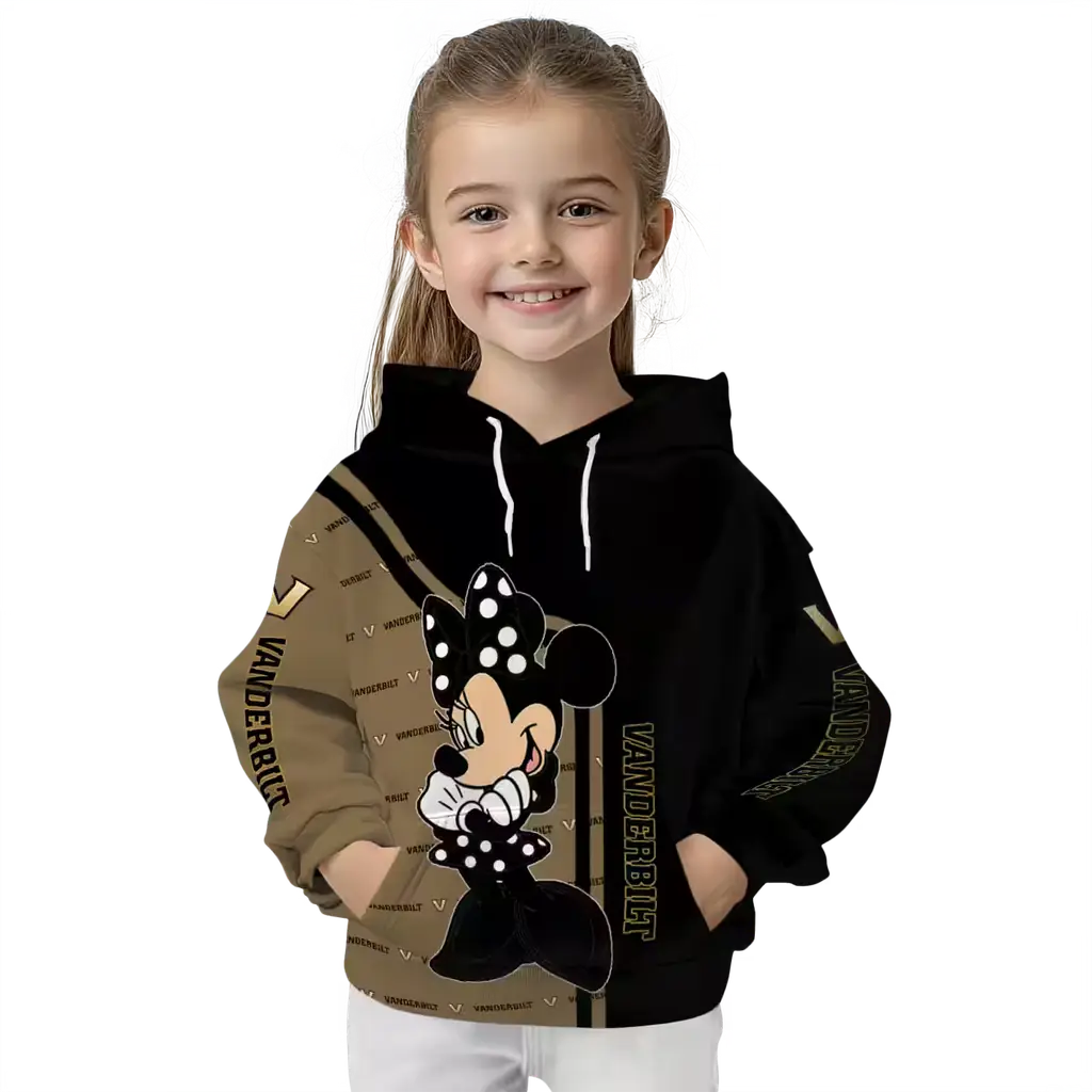 vanderbilt commodores minnie mouse black hoodie top rated vanderbilt commodores minnie mouse black hoodie top rated