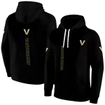 vanderbilt commodores monogram pattern black hoodie best selling