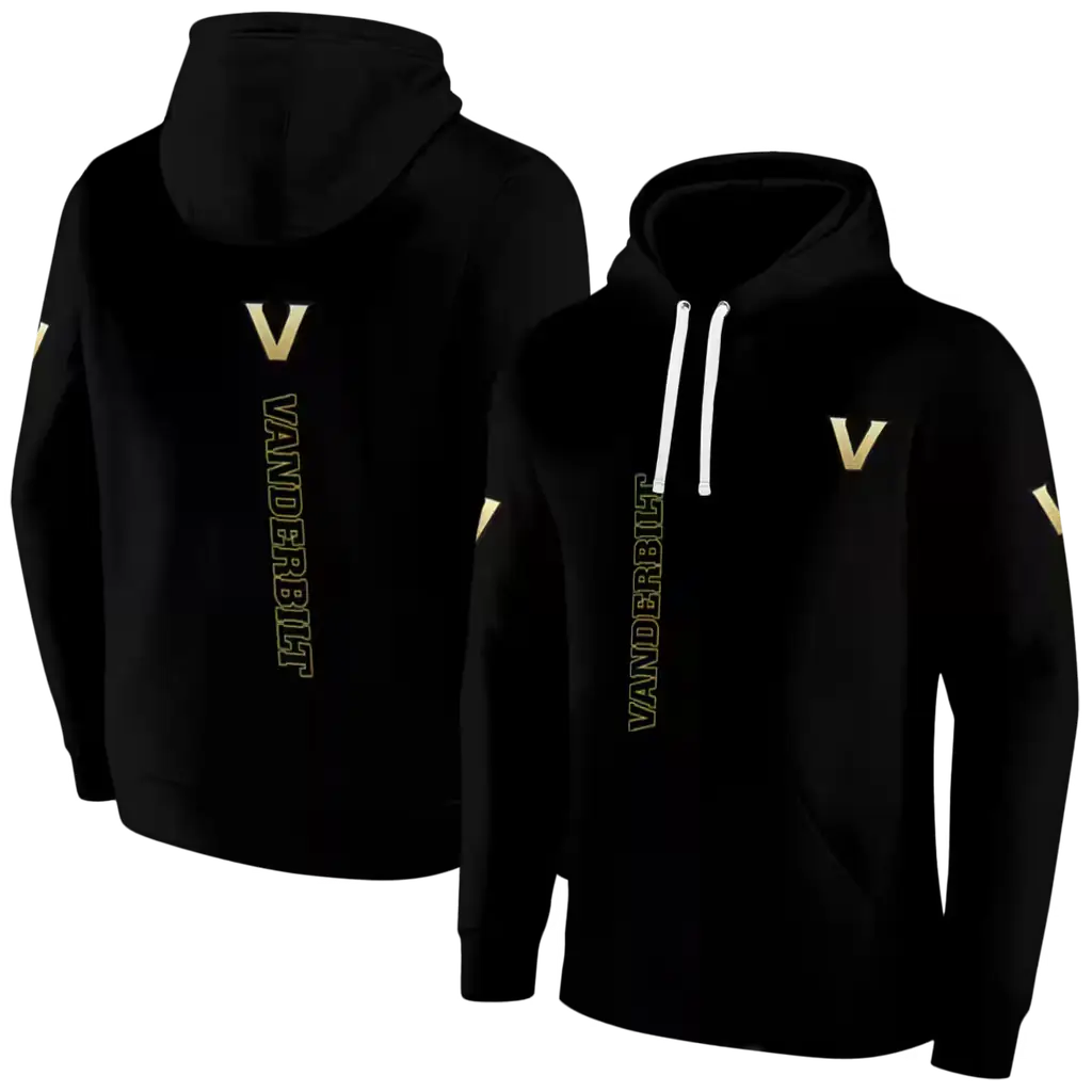 vanderbilt commodores monogram pattern black hoodie fashion forward vanderbilt commodores monogram pattern black hoodie fashion forward