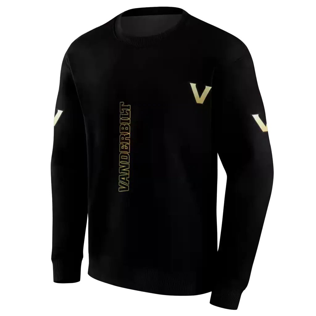 vanderbilt commodores monogram pattern black hoodie new arrival vanderbilt commodores monogram pattern black hoodie new arrival