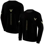 vanderbilt commodores monogram pattern black hoodie best selling