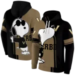 vanderbilt commodores playful snoopy black hoodie best selling