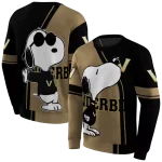 vanderbilt commodores playful snoopy black hoodie best selling