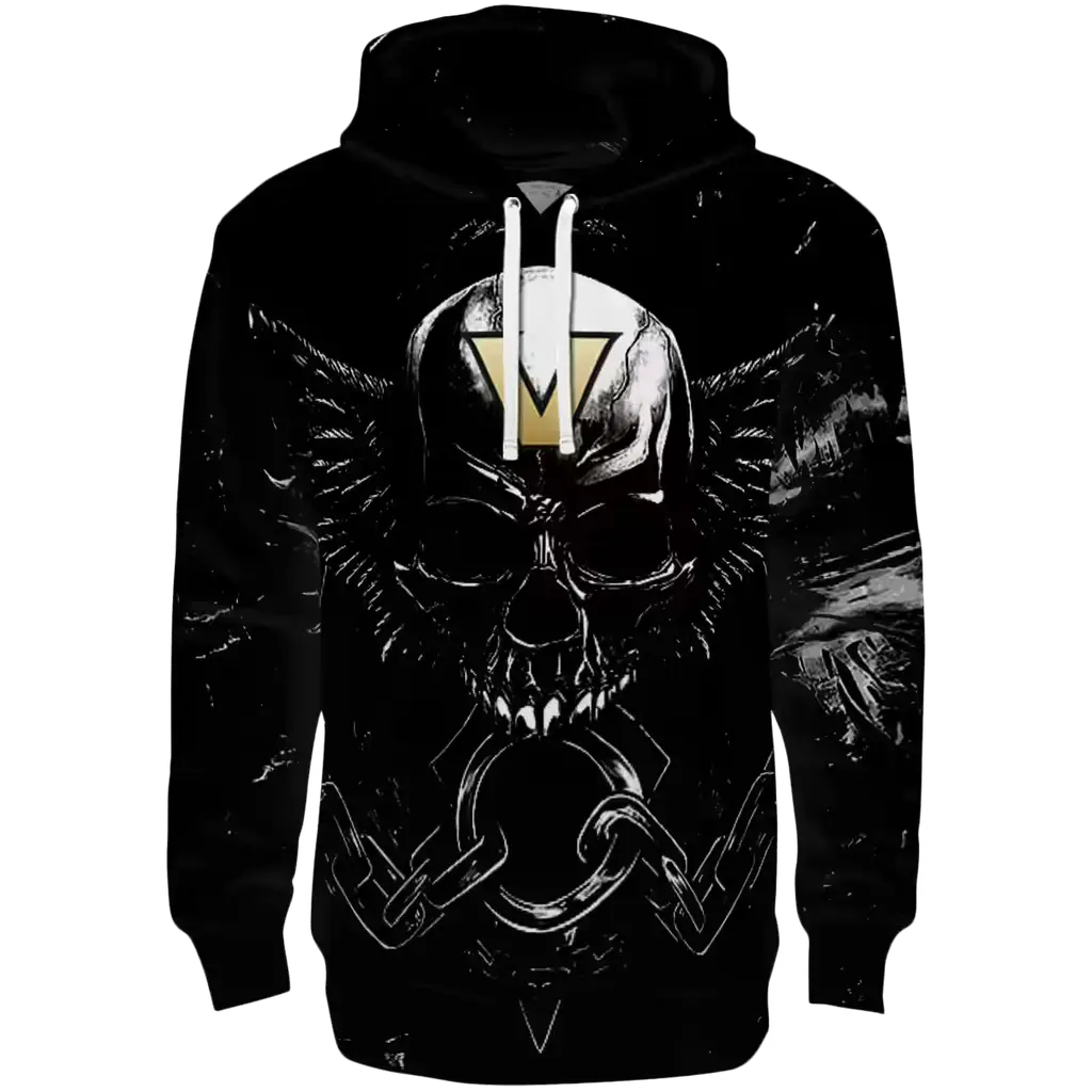 vanderbilt commodores skull artwork black hoodie best selling vanderbilt commodores skull artwork black hoodie best selling