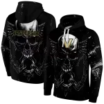 vanderbilt commodores skull artwork black hoodie best selling