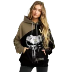 vanderbilt commodores skull punisher gold black hoodie best selling