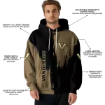 vanderbilt commodores splatter effect black hoodie best selling