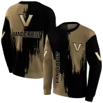 vanderbilt commodores splatter effect black hoodie best selling
