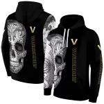 vanderbilt commodores sugar skull black hoodie best selling