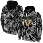vanderbilt commodores tie dye pattern black hoodie best selling
