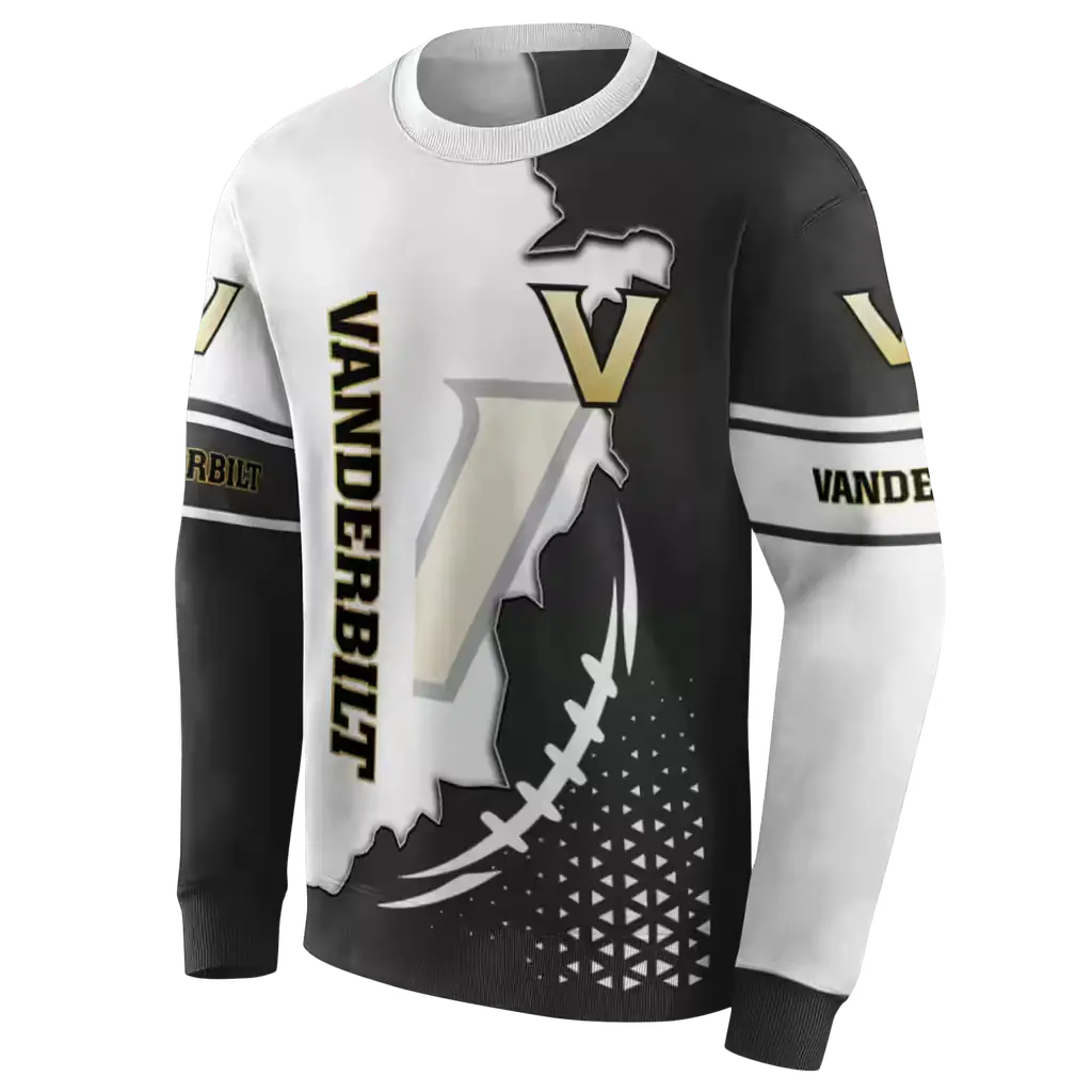 vanderbilt commodores triangular pattern black white hoodie new arrival vanderbilt commodores triangular pattern black white hoodie new arrival