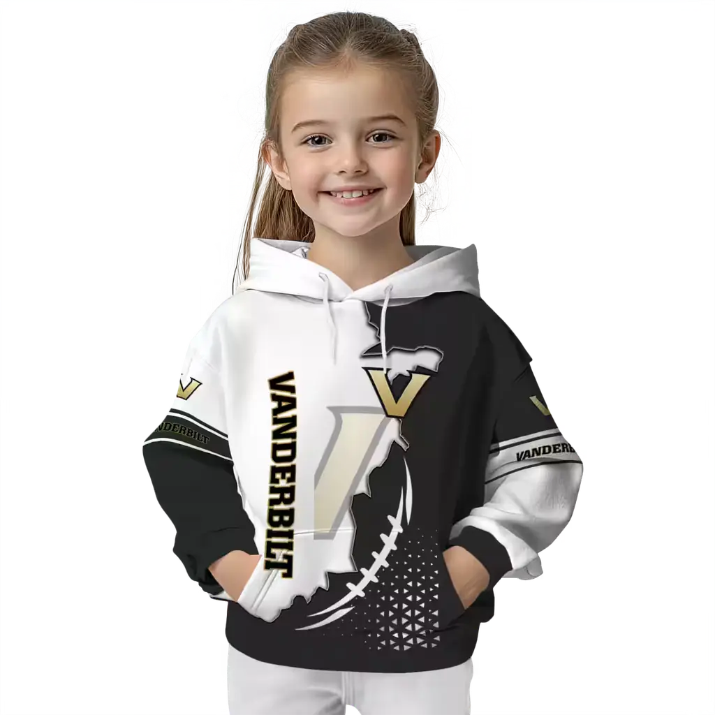 vanderbilt commodores triangular pattern black white hoodie top rated vanderbilt commodores triangular pattern black white hoodie top rated
