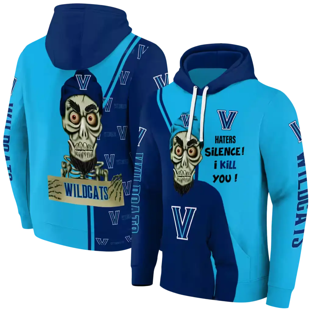 villanova wildcats achmed skull navy hoodie fashion forward villanova wildcats achmed skull navy hoodie fashion forward