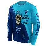 villanova wildcats achmed skull navy hoodie best selling