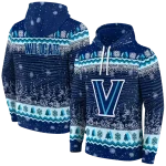 villanova wildcats christmas trees navy hoodie best selling