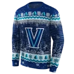 villanova wildcats christmas trees navy hoodie best selling