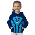 villanova wildcats concentric lines navy black hoodie best selling